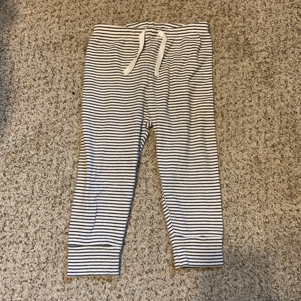 The gap striped joggers